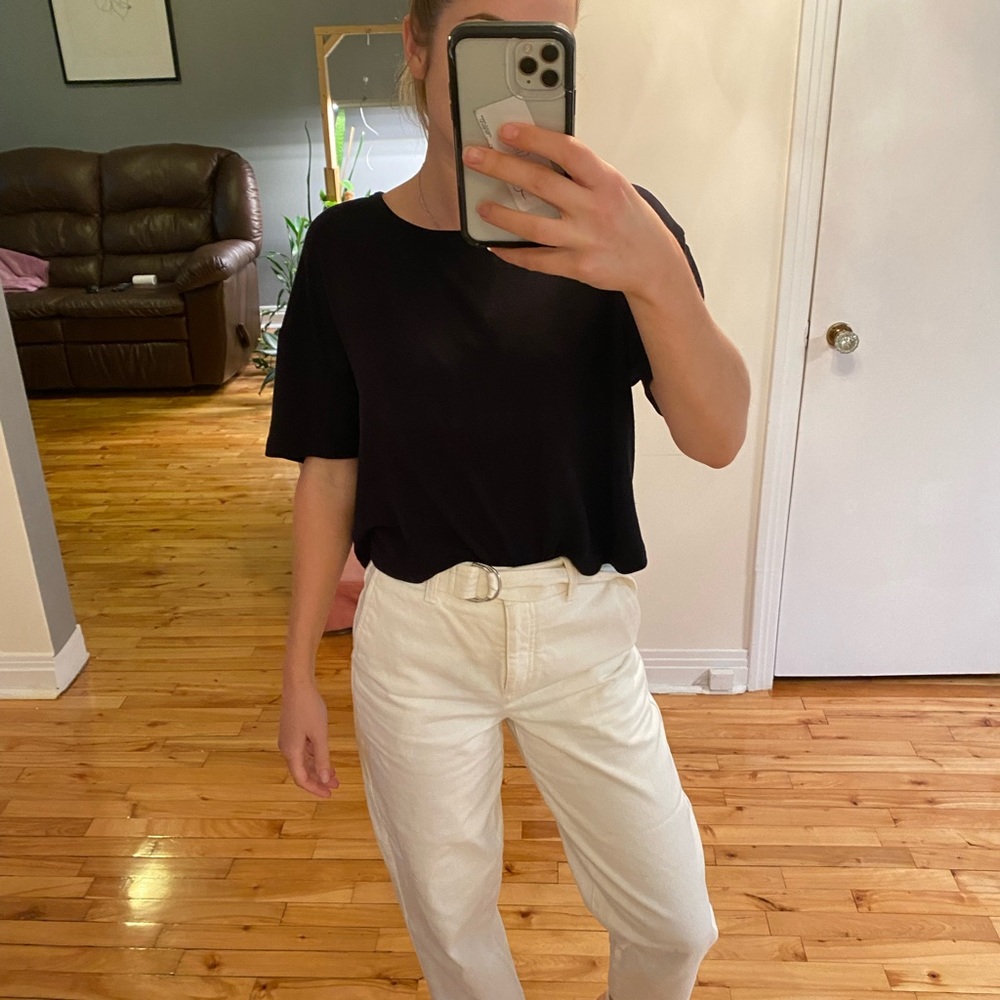 Babaton white pant